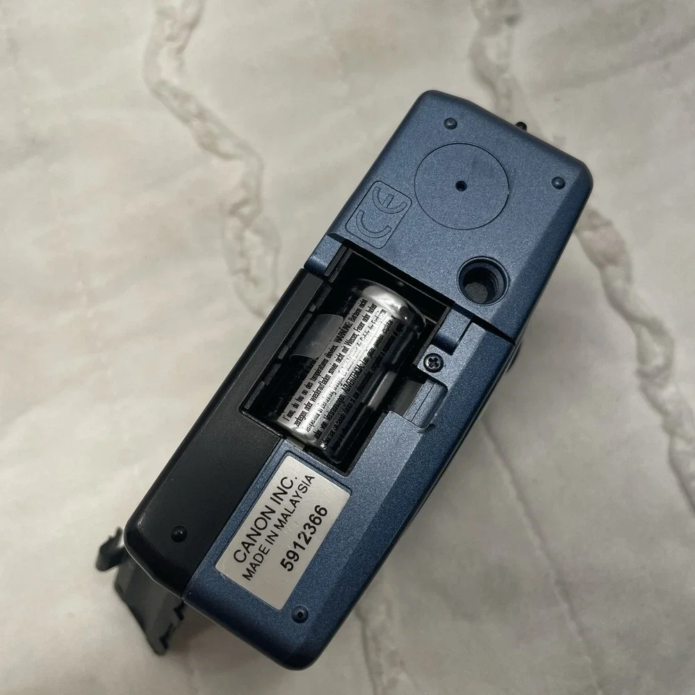 Canon Elph LT Advanced Photo System Point & Shoot Film Camera Blue‎ UNTESTED NEW